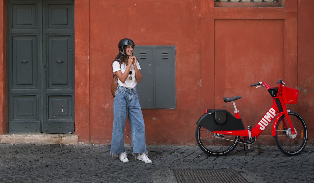 A Roma arriva Jump, il servizio di Bike Sharing di Uber