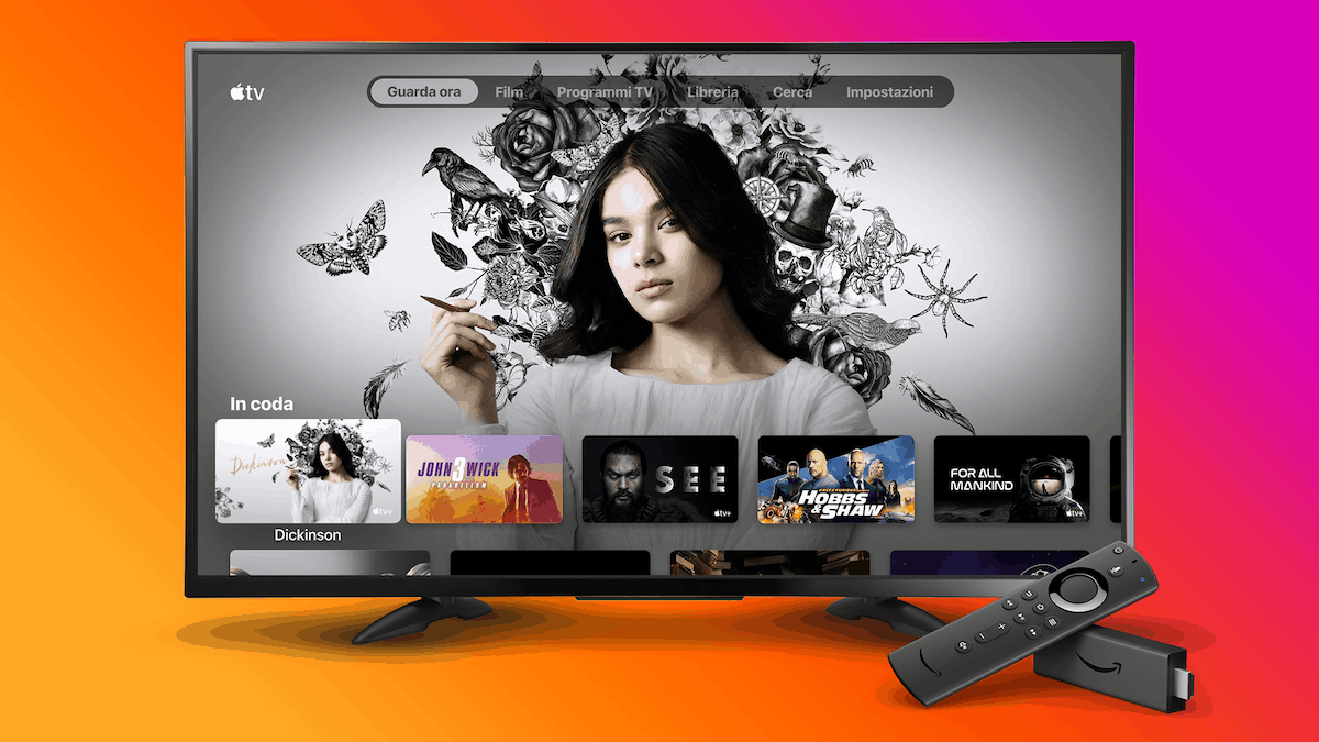 La app Apple TV su Amazon Fire Stick da oggi