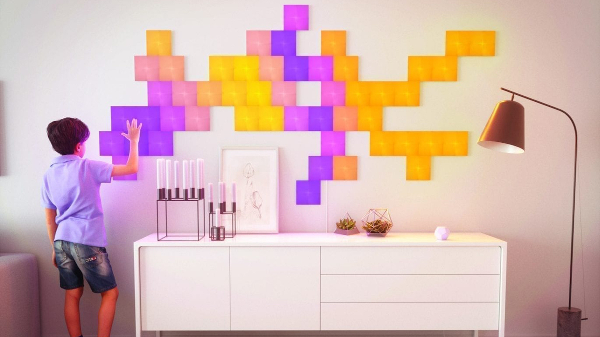 Nanoleaf Canvas, i pannelli LED che arredano