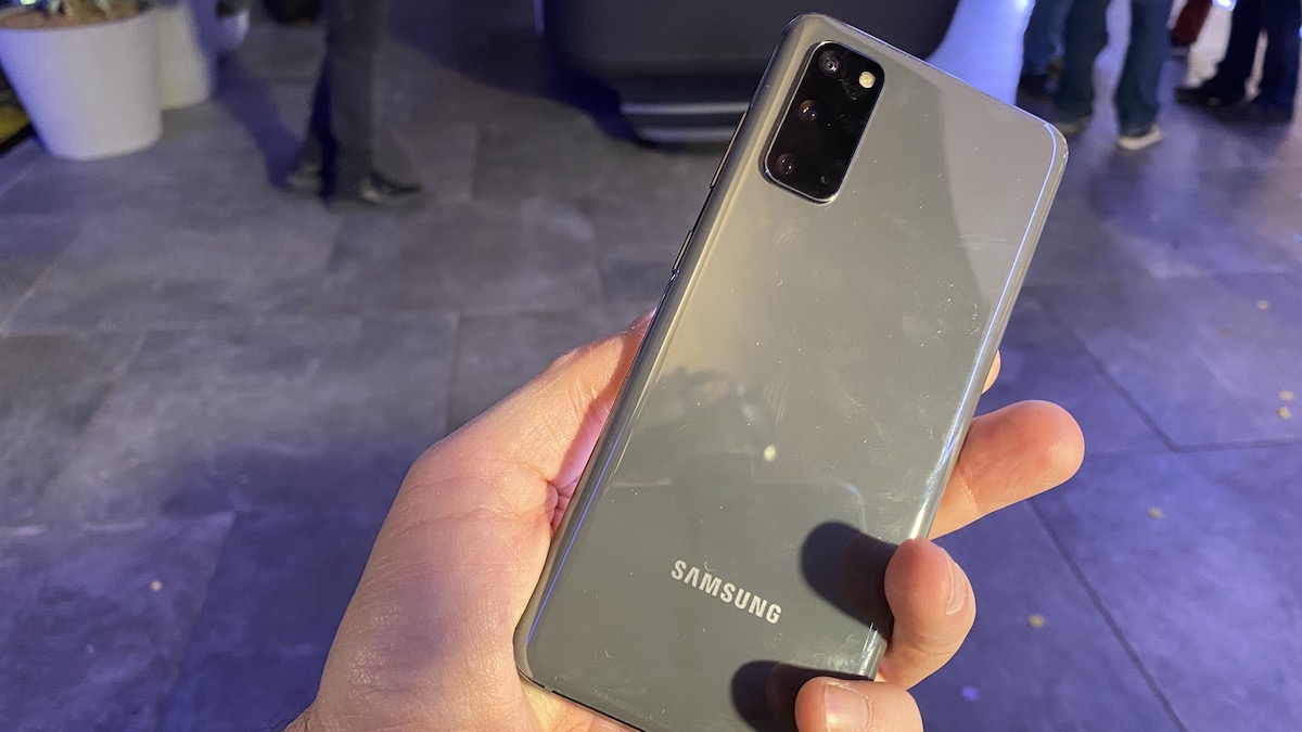 Samsung Galaxy S20 video hands on