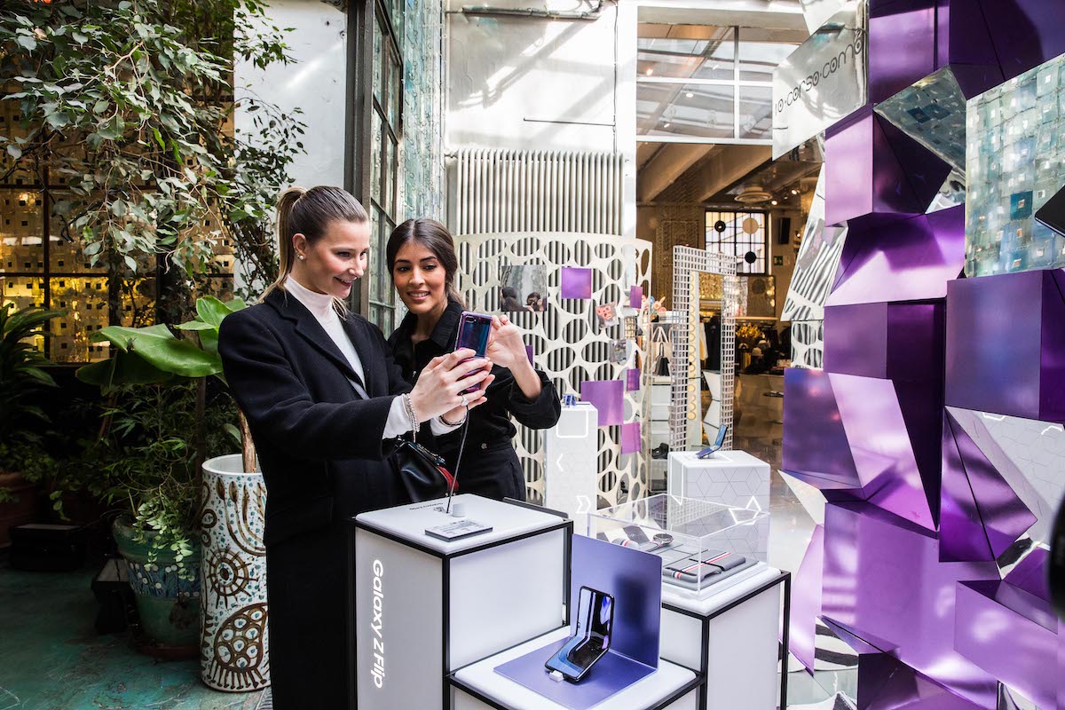 Pop-up Store Samsung a Milano