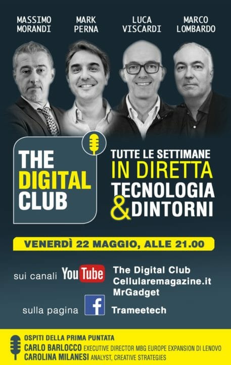 Venerdì apre The Digital Club, appuntamento alle 21