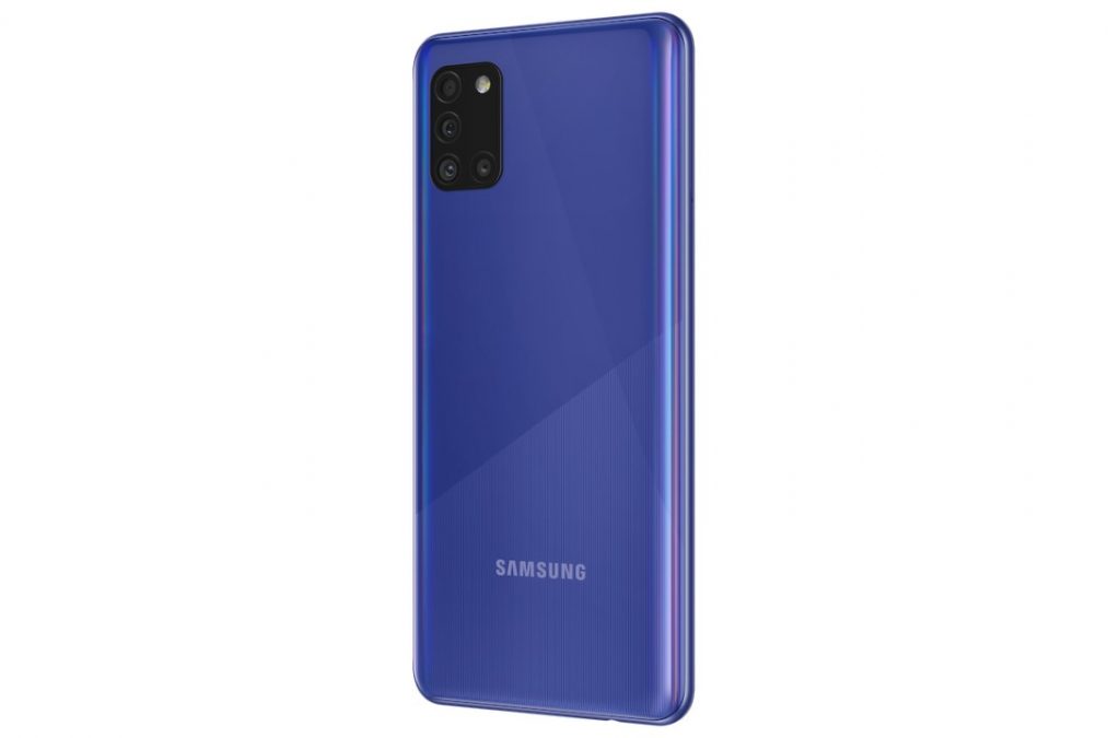 Samsung Galaxy A31 annunciato oggi per l'Italia