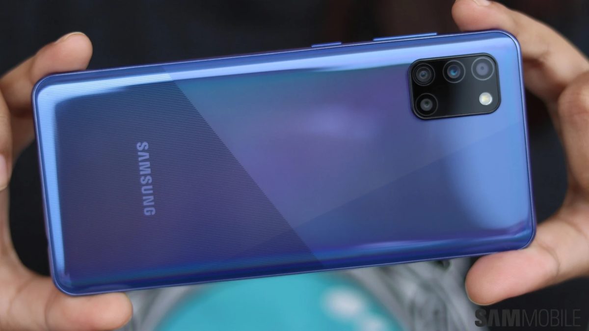 Samsung Galaxy A31 annunciato oggi per l'Italia