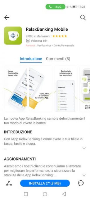 RelaxBanking Mobile Huawei