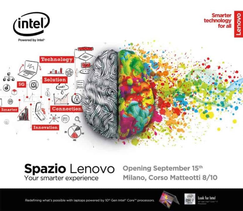 apertura Spazio Lenovo