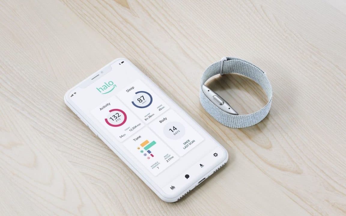 Amazon Halo Band, la smartband senza display