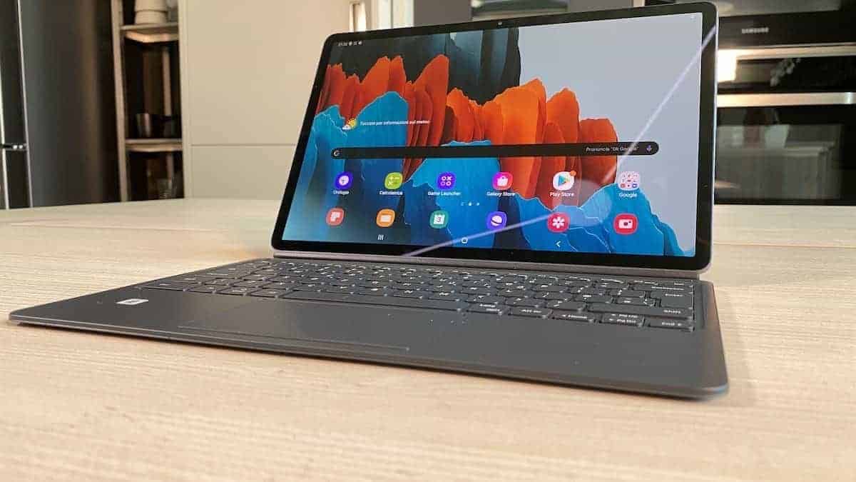 Samsung Galaxy Tab S7 e S7+, il tablet super potente