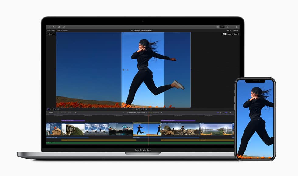 Da Apple aggiornamento Final Cut Pro X, molte novità