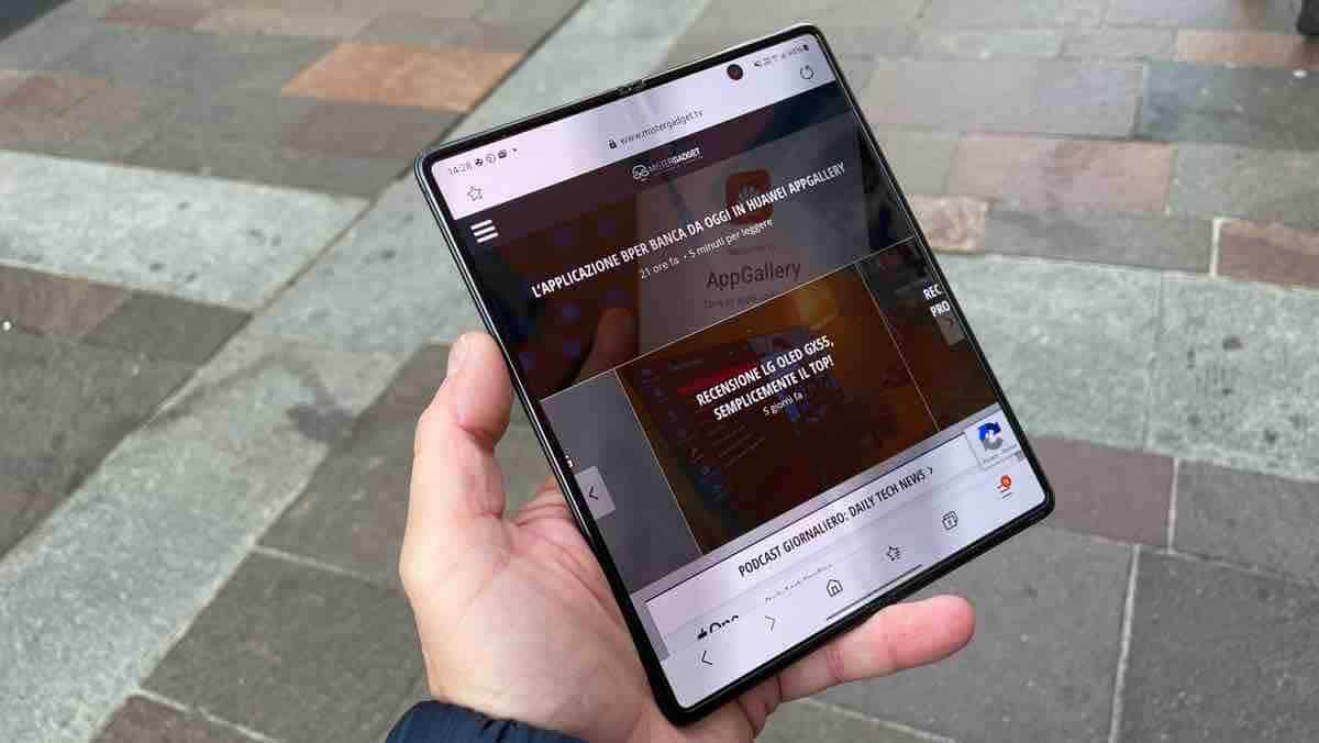 Le mie prime impressioni su Samsung Galaxy Z Fold 2