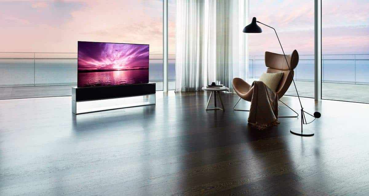 La TV LG che si arrotola in Corea per "soli" $87.000