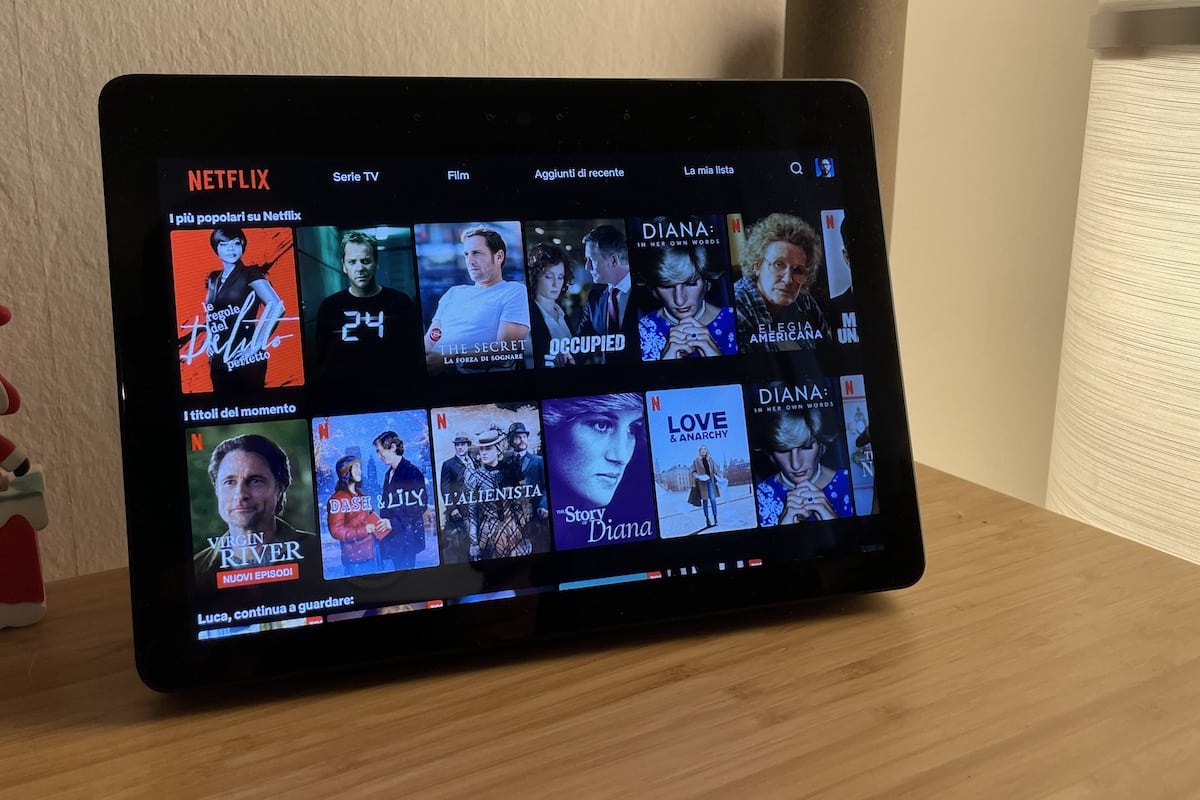 Come vedere Netflix su Amazon Echo, gli smart display con Alexa