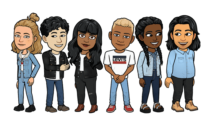 Levi's Bitmoji