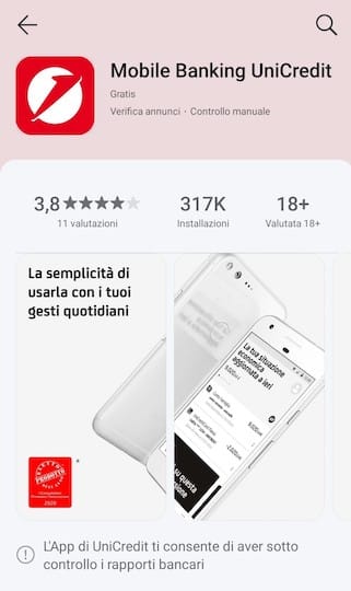 Anche Unicredit su Huawei AppGallery