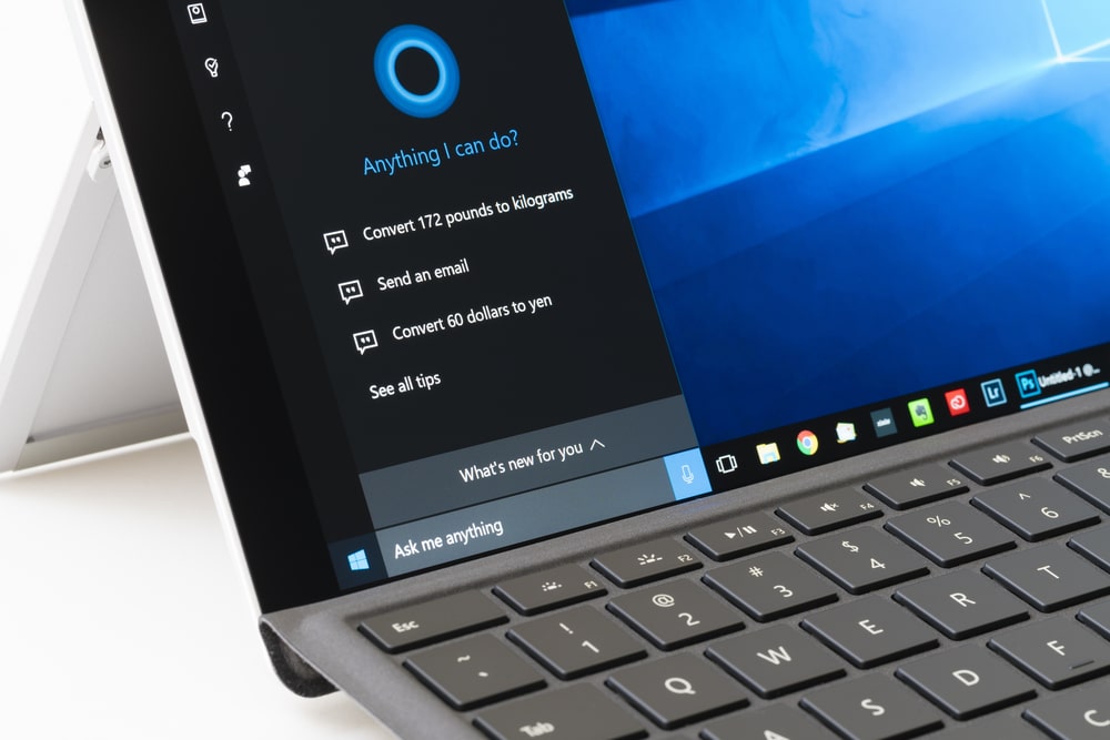 Cortana su surface