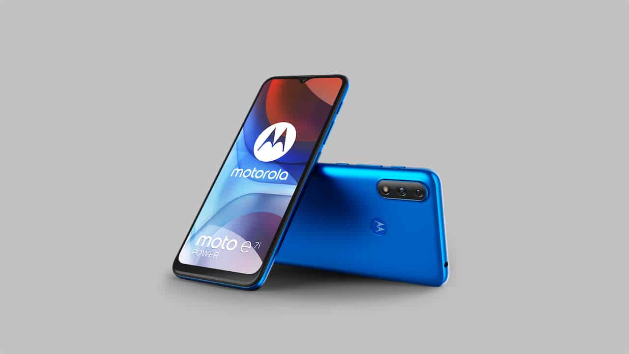 Motorola lancia Moto E7 Power e Moto E7i Power