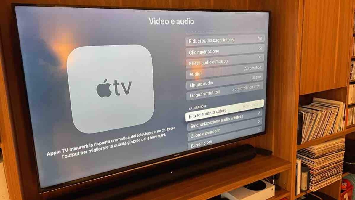 Come tarare i colori di Apple TV con iPhone