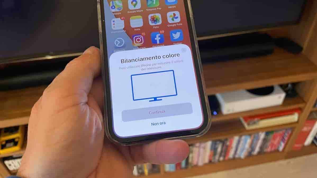 Come tarare i colori di Apple TV con iPhone