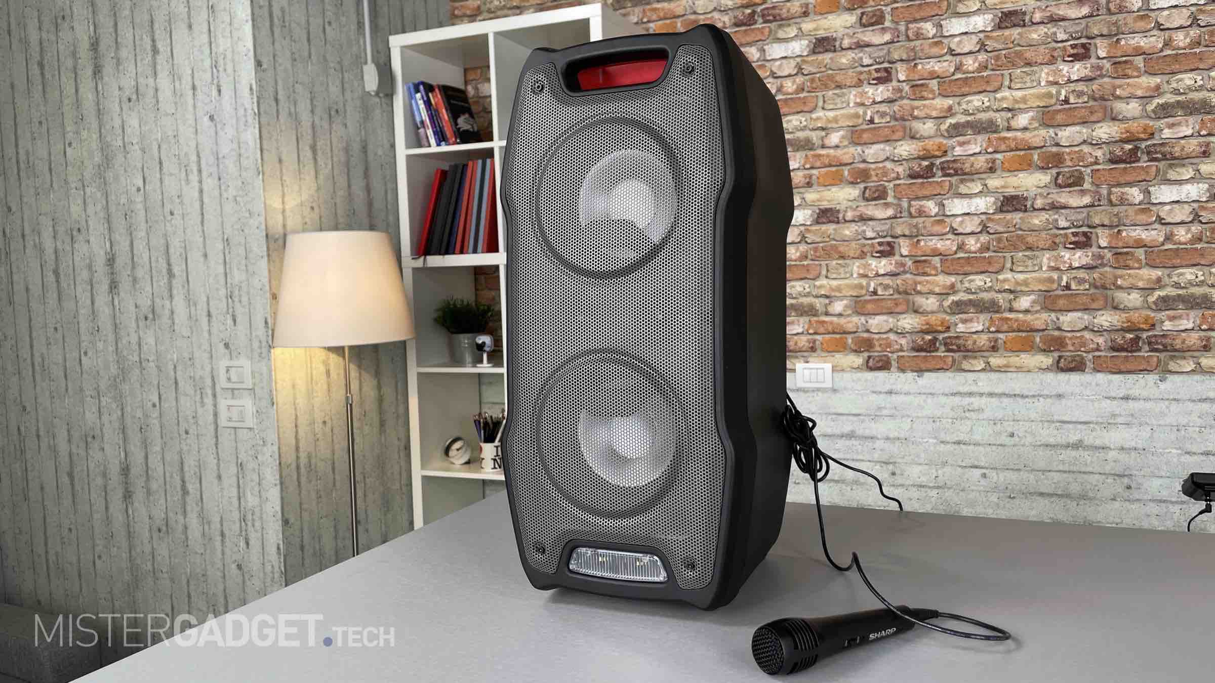 Recensione Sharp Party Speaker System