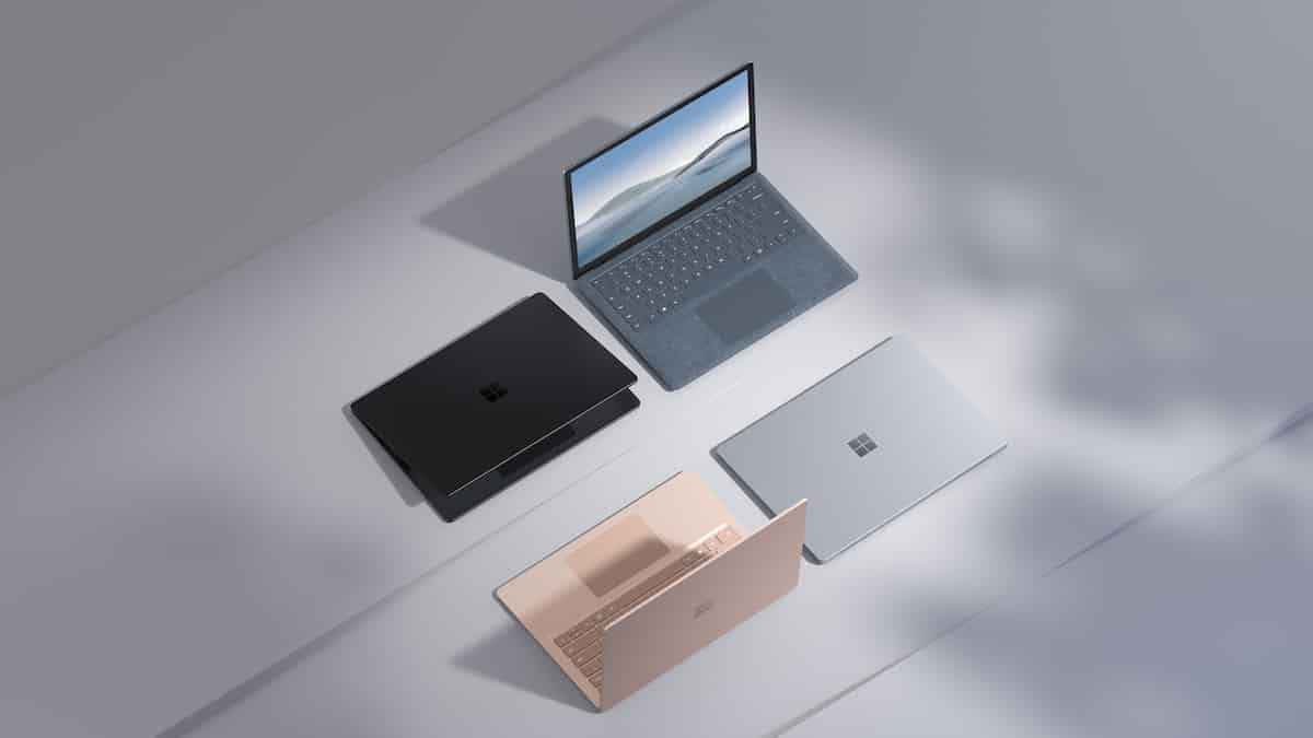 Nuovo computer Microsoft Surface Laptop 4, l'eleganza