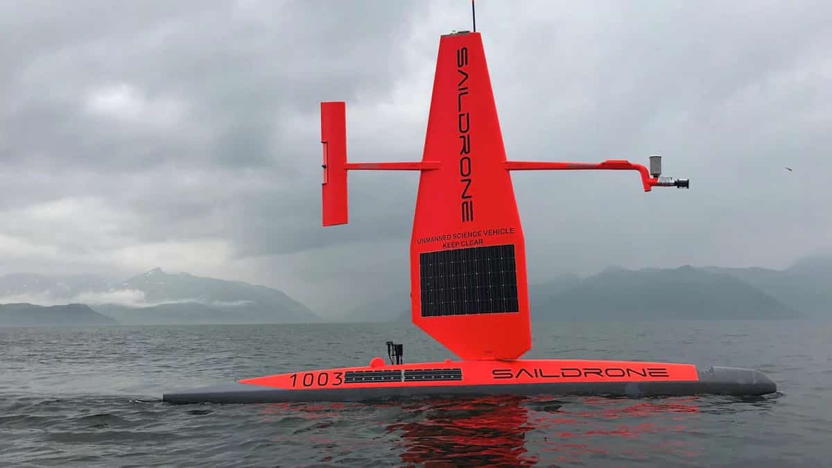 I droni che surfano Saildrone studiano le correnti del golfo