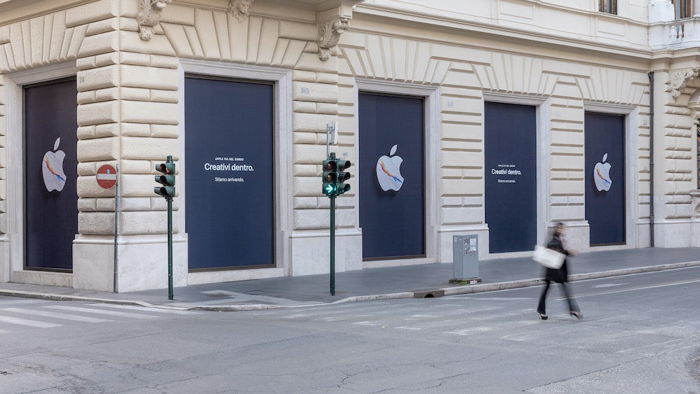 L' Apple Store di Roma in Via del Corso è quasi pronto