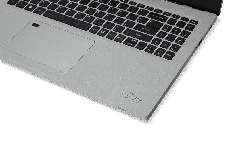 notebook eco-sostenibile Aspire Vero