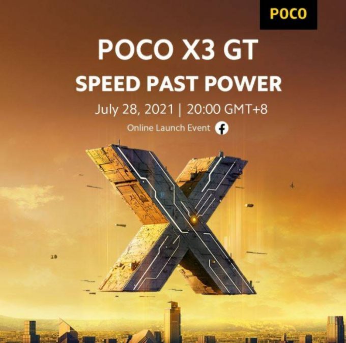 POCO X3 GT verrà presentato il prossimo 28 luglio, ecco dobbiamo aspettarci