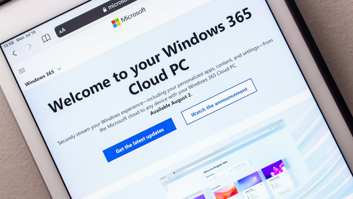 Microsoft PC Cloud Windows 365