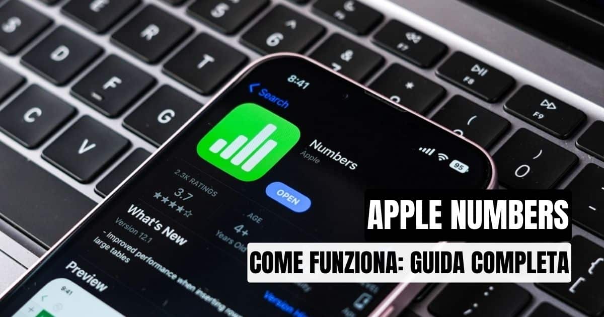 Apple Numbers: cosa è, come funziona