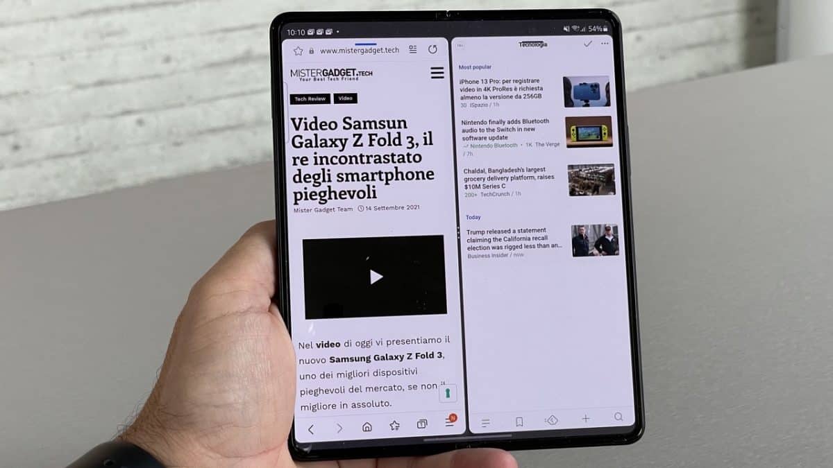 Recensione Samsung Galaxy Z Fold 3- mistergadegt-tech