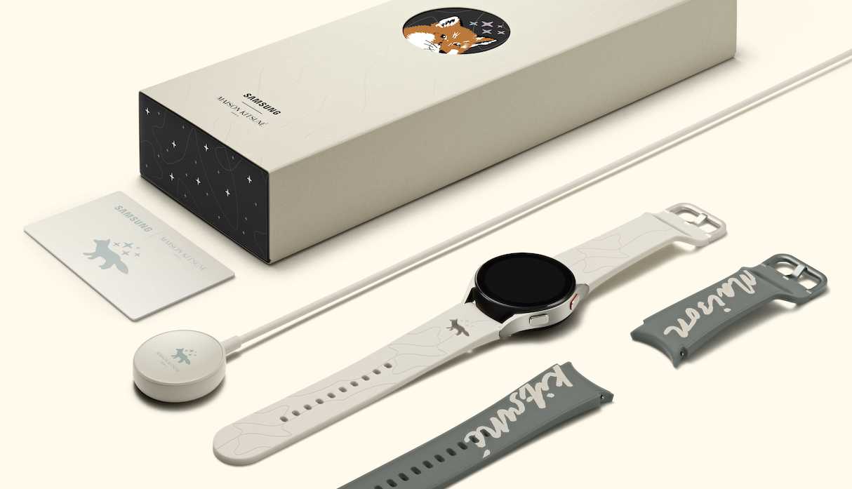 Galaxy-Watch4-Maison-Kitsune-Edition-samsung-mistergadget-tech