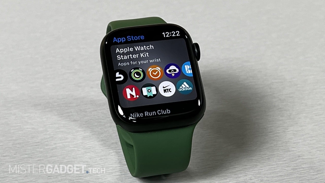 prime impressioni su Apple Watch 7 App Store su watch