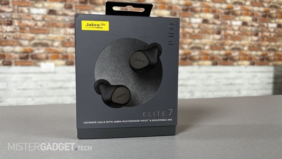 Recensione auricolari bluetooth Jabra Elite 7 Pro la scatola