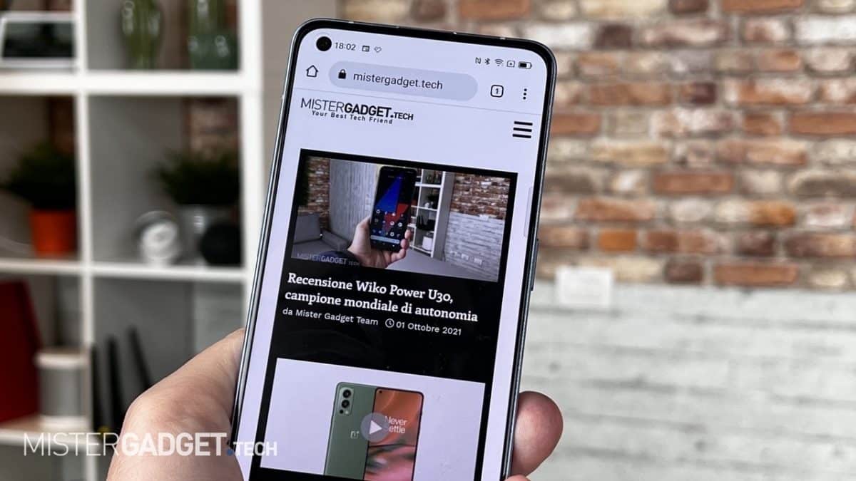 la navigazione web di OPPO reno6