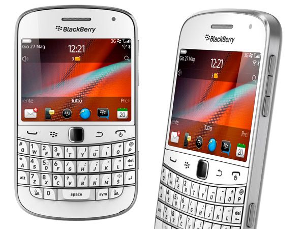 Blackberry Bold 9900 la versione bianca