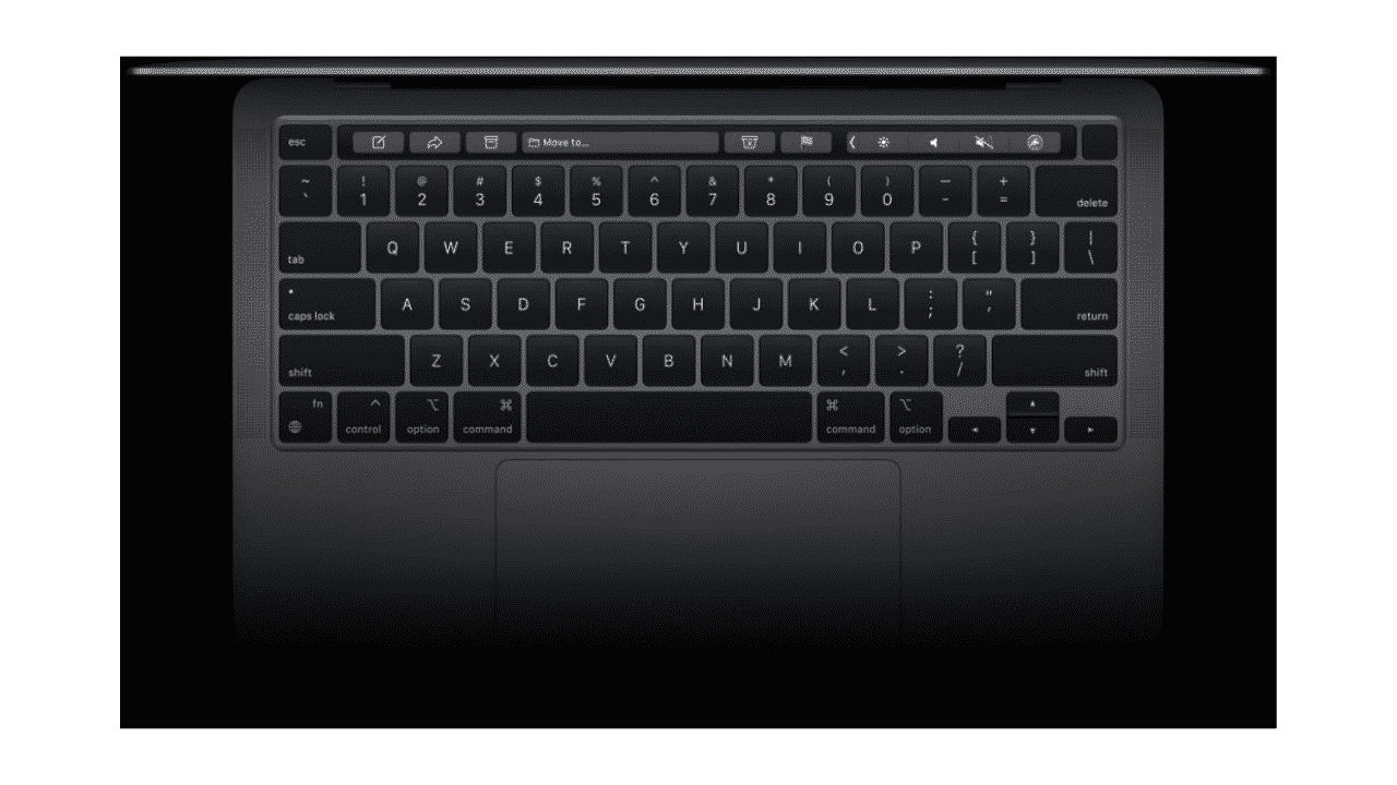 MacBook Pro 13 con Magic Keyboard