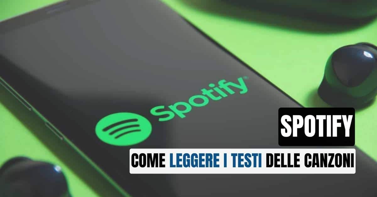 Come vedere i testi delle canzoni su Spotify