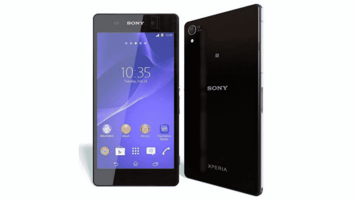 Sony Xperia Z2 fronte retro MisterGadget Tech