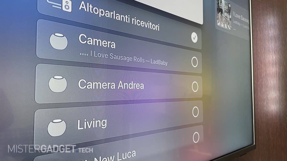 Come usare Homepod Mini con Apple TV