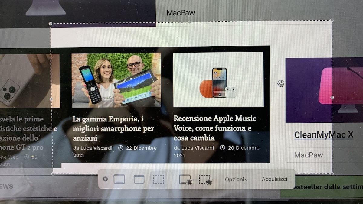 Come fare uno screenshot su un Mac e sfruttare le scorciatoie da tastiera