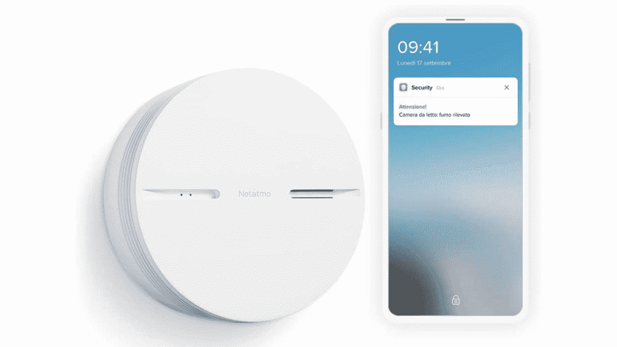 Netatmo presenta rilevatore di fumo e allarme per la casa
