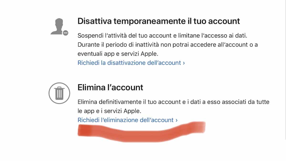 eliminare-disattivare-account-id-apple-mistergadget-tech