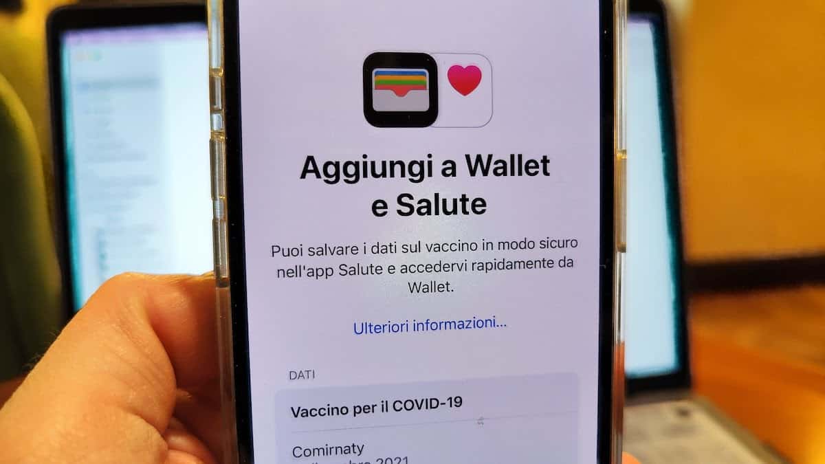 Come aggiungere il Green Pass su iPhone con iOS 15.4