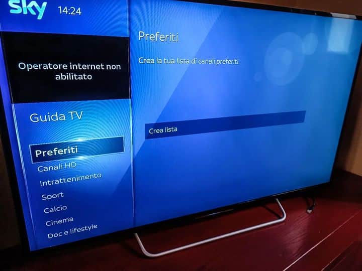 Sky Q Fibra Iliad