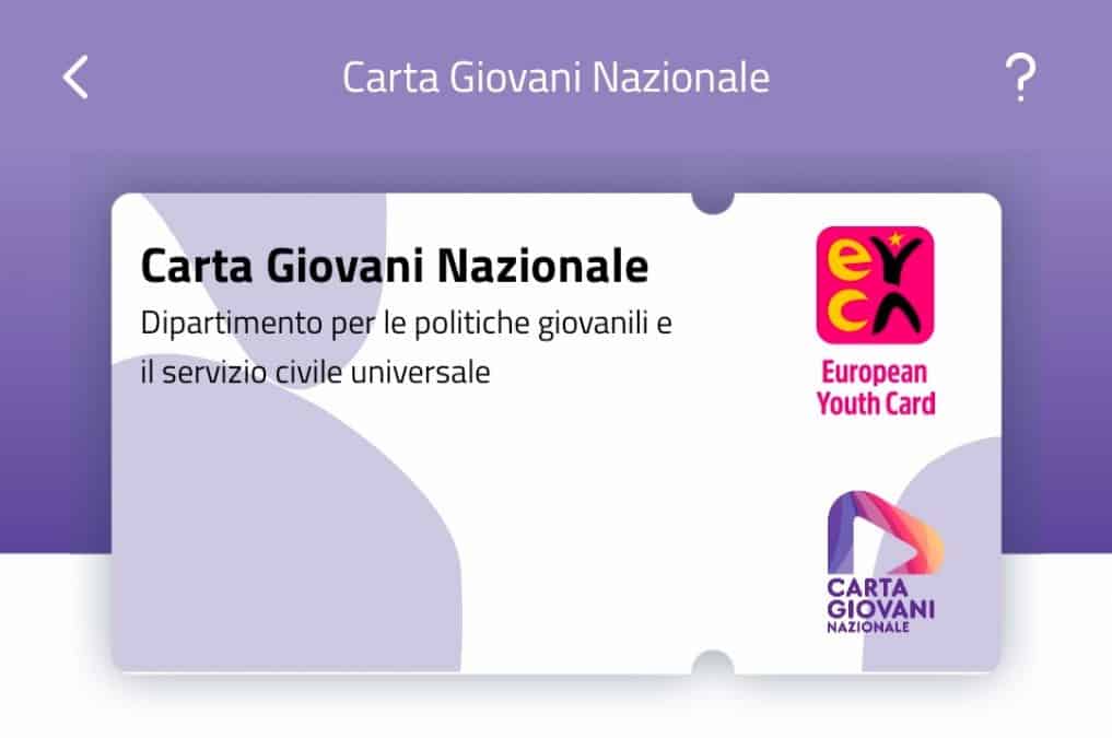 Come attivare la Carta Giovani Nazionale, sconti e opportunità per Under35