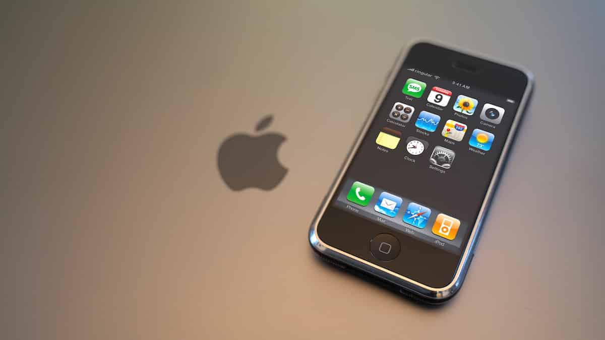 Il primo Apple iPhone del 2007