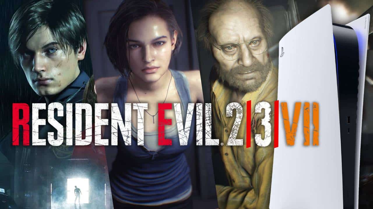 resident evil 2 - 3 - 7 -ps5