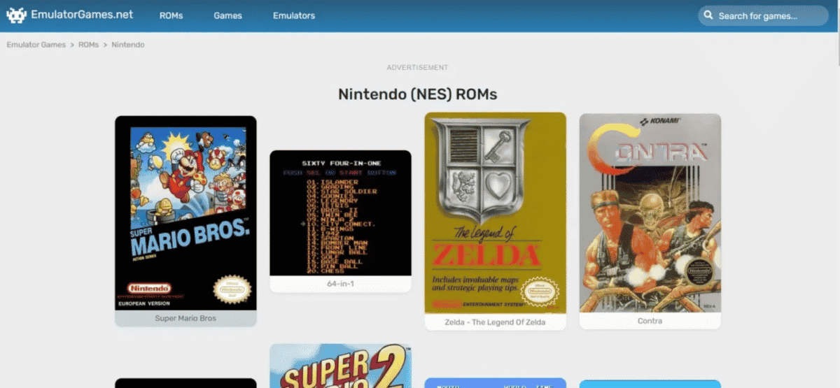 emulatore giochi NES su Android