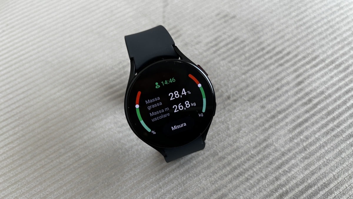 Recensione Samsung Galaxy Watch 5: indice di massa corporea